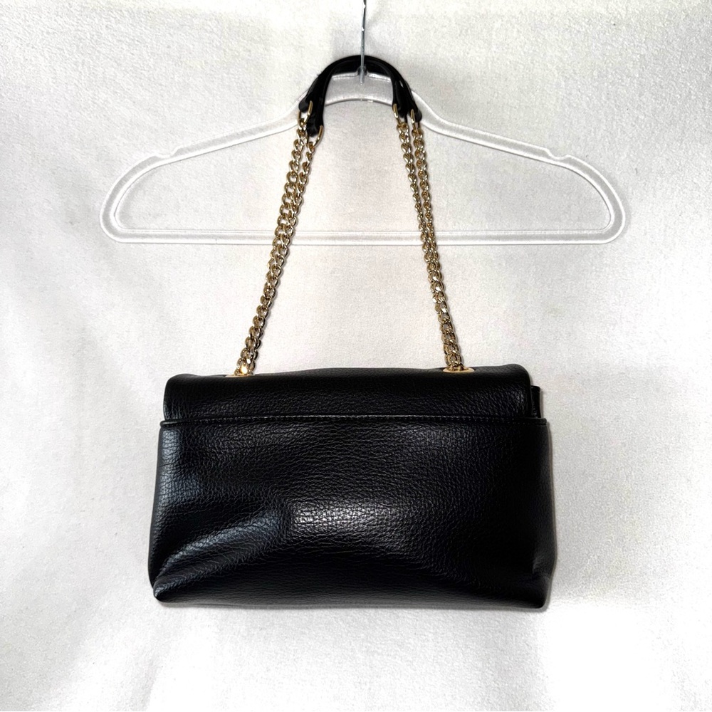 NEW! INC INTERNATIONAL CONCEPTS Black Ajae Flap Sculpt Shoulder Bag NWT! - Picture 8 of 14